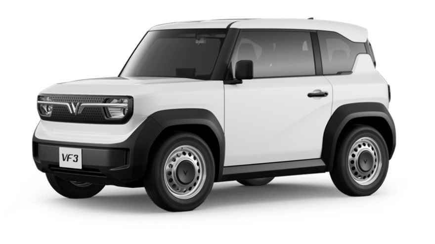 VinFast VF 3 màu trắng