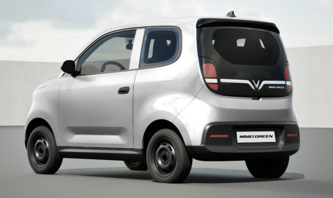 Đuôi xe VinFast Mini-Green