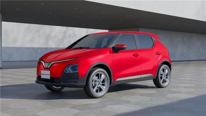 Ngoại thất của VinFasr Herio Green màu đỏ