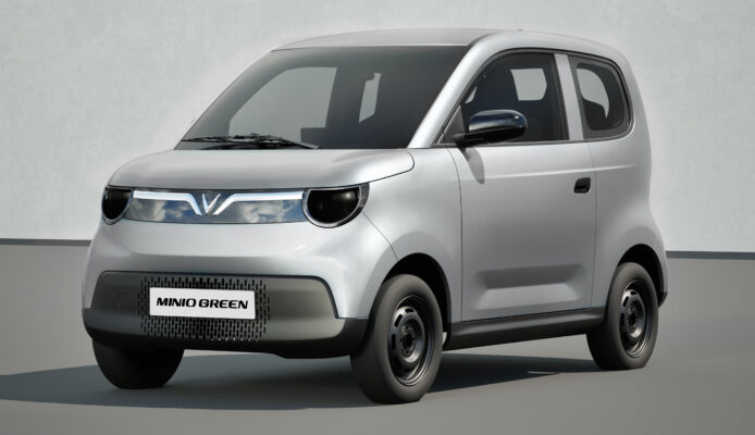 VinFast Minio Green màu xám