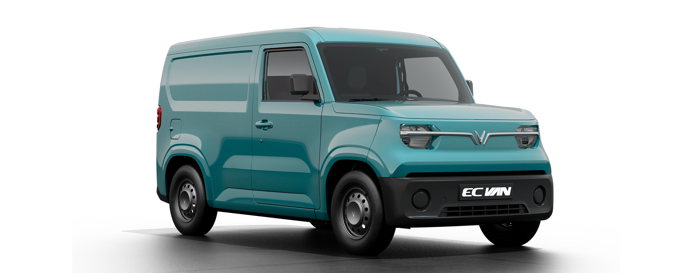 VinFast EC Van màu Xanh